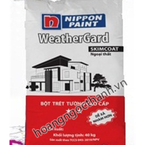 SƠN NIPPON SKIMCOAT WEATHERGARD - BỘT TRÉT NGOẠI THẤT CAO CẤP