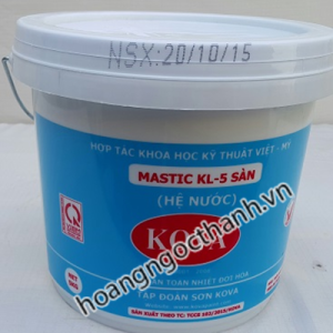 SƠN KOVA MASTIC KL5 SÀN (LỚP MASTIC TẠO PHẲNG CHO NHÀ XƯỞNG)