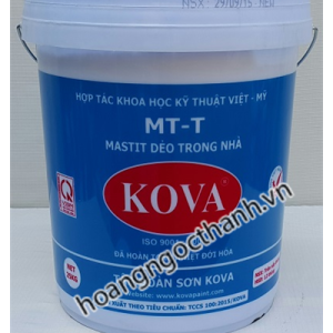 SƠN KOVA MT-T - MASTIT DẺO TRONG NHÀ