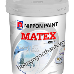 SƠN NIPPON MATEX SUPER WHITE - SƠN NỘI THẤT SIÊU TRẮNG