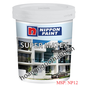 SƠN NIPPON SUPER MATEX - SƠN NGOẠI THẤT KINH TẾ