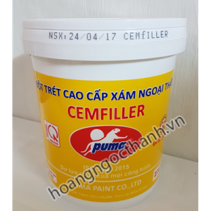 BỘT TRÉT CAO CẤP XÁM NGOẠI THẤT - CEMFILLER