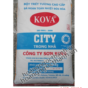 BỘT TRÉT SƠN KOVA -BỘT TRÉT TƯỜNG NỘI THẤT CAO CẤP CITY