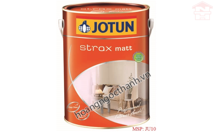 SƠN JOTUN STRAX MATT - SƠN NỘI THẤT DỄ LAU CHÙI