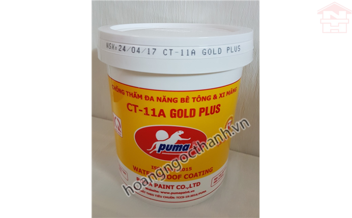 CT-11A GOLD PLUS CHỐNG THẤM ĐA NĂNG BÊ TÔNG & XI MĂNG
