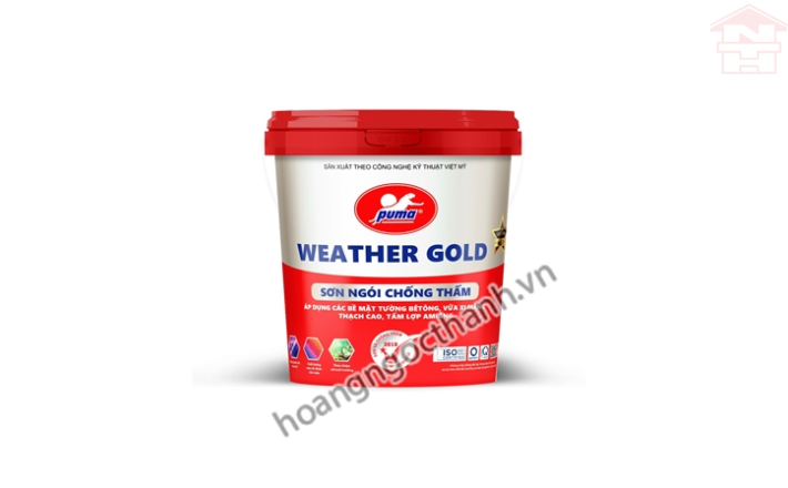WEATHER GOLD SƠN NGÓI CHỐNG THẤM
