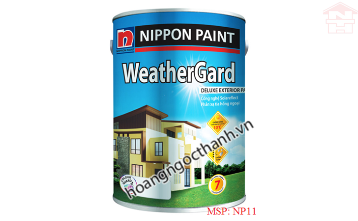 SƠN NIPPON WEATHERGARD - SƠN NGOẠI THẤT BÓNG MỜ CAO CẤP