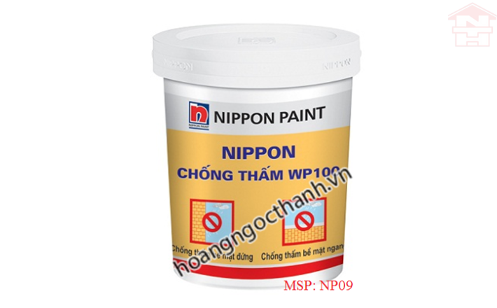 SƠN NIPPON WP 100 WHITE - CHỐNG THẤM SÀN,TOLLET,SÂN THƯỢNG